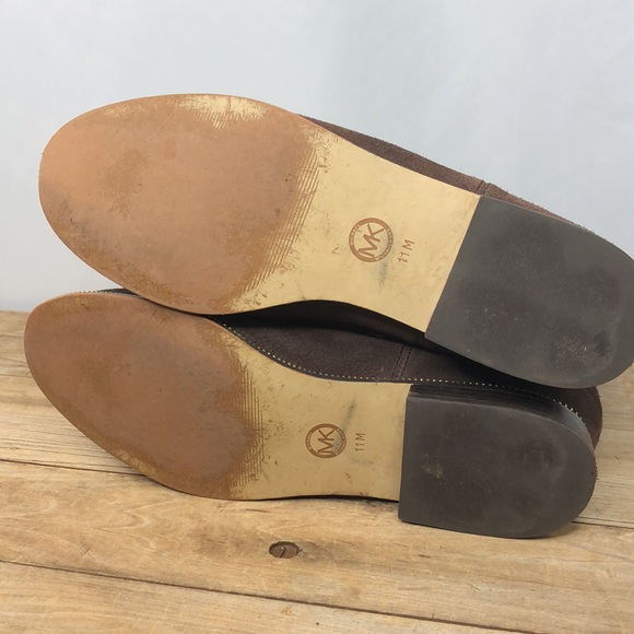 Michael Kors soft brown suede knee high boots, 11 - Picture 6 of 10